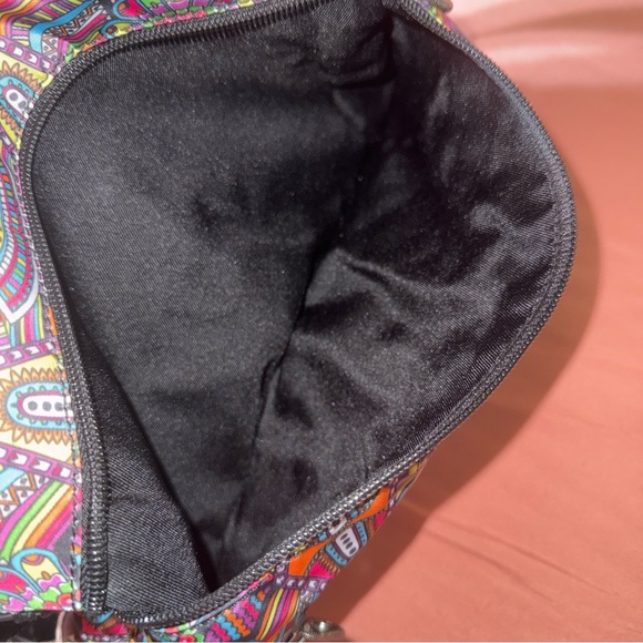 Sakroots Women's Artist Circle Flat Crossbody, Rainbow Wanderlust - Picture 7 of 12